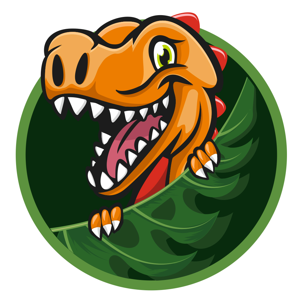 logo - dinosaur